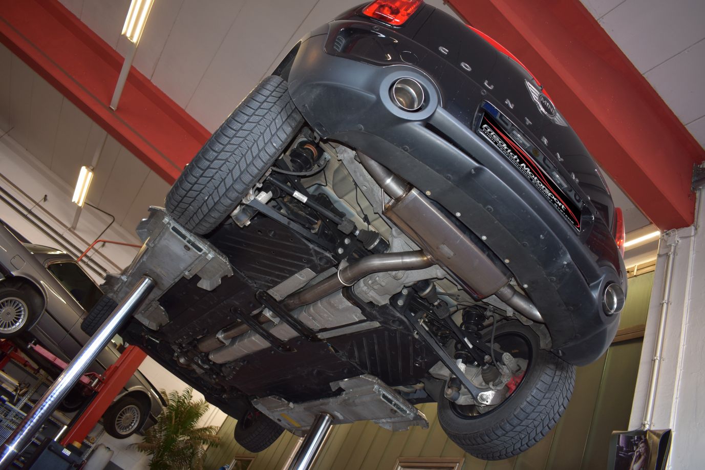 FMS 70mm Duplex-Anlage Mini R60 Countryman Cooper S ALL4