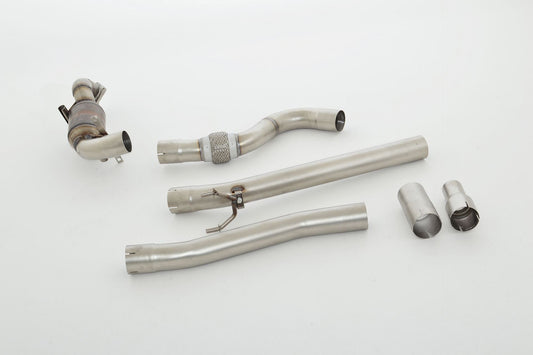 FMS 70mm Downpipe mit 200 Zellen HJS Sport-Kat. Edelstahl
