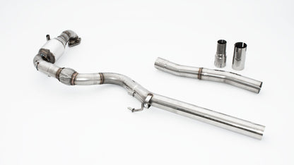 Friedrich Motorsport 70mm Downpipe mit 200 Zellen Sport-Kat. Edelstahl