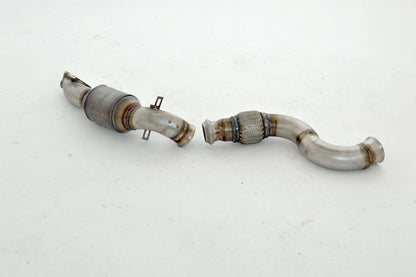 FMS 70mm Downpipe mit Sport-Kat. Peugeot RCZ