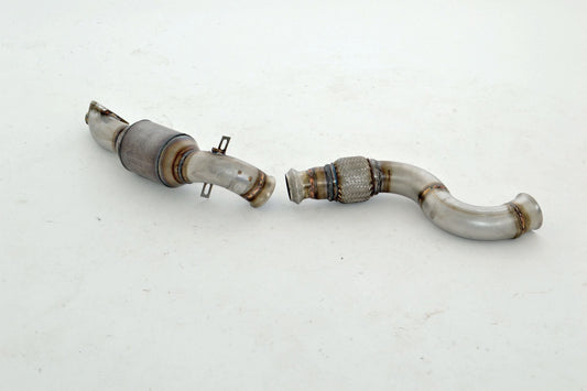 FMS 70mm Downpipe mit Sport-Kat. Peugeot RCZ