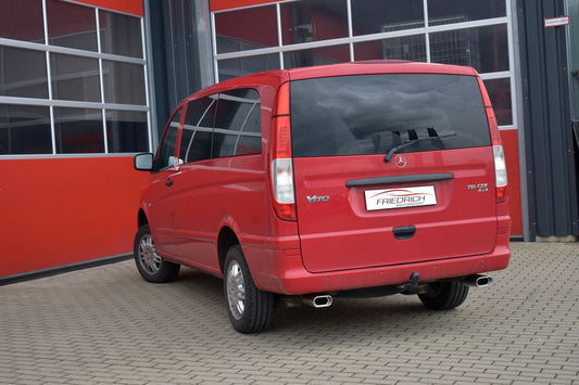 Friedrich Motorsport 70mm Duplex-Anlage Mercedes V/W639/2 Vito