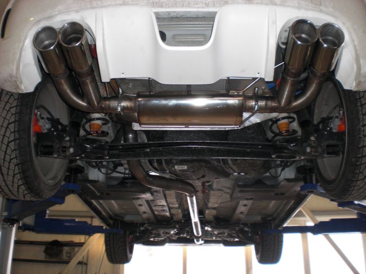 FMS 70mm Duplexanlage Fiat 500 Abarth