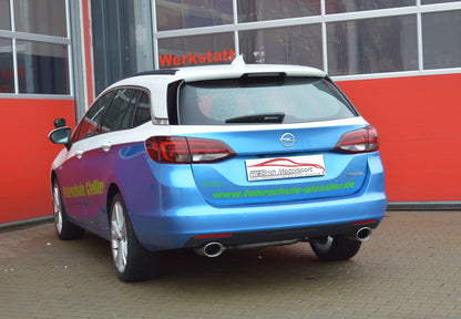 FMS Duplex Endrohrsystem Opel Astra K Sports Tourer