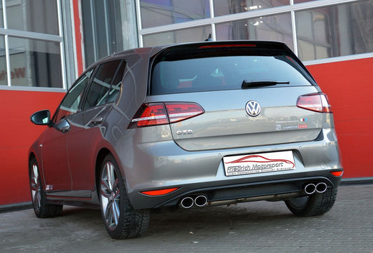 FMS Duplex Endrohrsystem VW Golf VII GTD