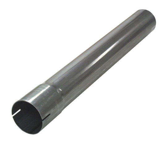Friedrich Motorsport 2.5" 500mm Auspuffrohr mit Muffe aluminierter Stahl