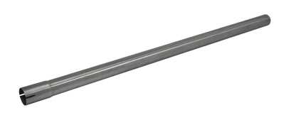 Friedrich Motorsport 1 3/4" 1000mm Auspuffrohr mit Muffe aluminierter Stahl