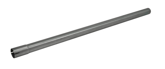 Friedrich Motorsport 1 3/4" 1000mm Auspuffrohr mit Muffe aluminierter Stahl