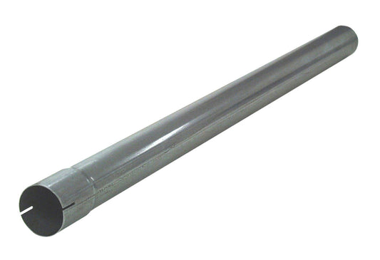 Friedrich Motorsport 2.5" 1000mm Auspuffrohr mit Muffe aluminierter Stahl