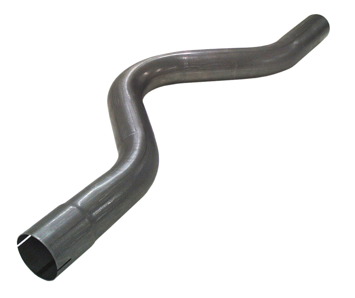 Friedrich Motorsport 2.5" 900mm Achsrohrbogen mit Muffe aluminierter Stahl