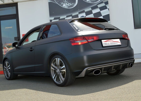 FMS Duplex-Sportendschalldämpfer Audi A3 8V 3-Türer Frontantrieb