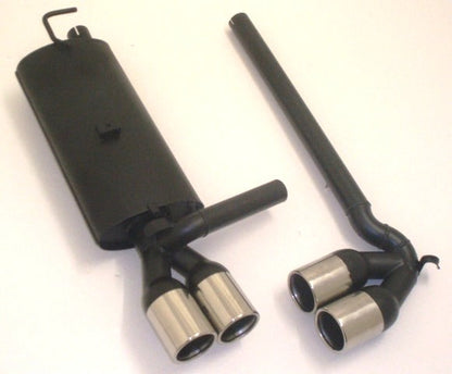 FMS Duplex Sportendschalldämpfer Opel Kadett E