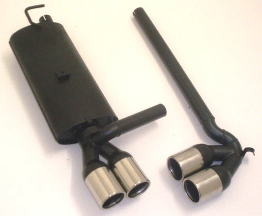 FMS Duplex Sportendschalldämpfer Opel Kadett E
