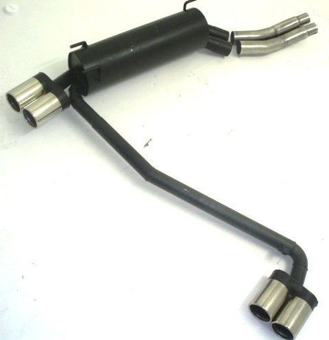 FMS Duplex Sportendschalldämpfer Opel Omega B