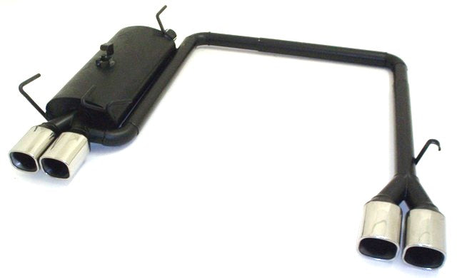 FMS Duplex Sportendschalldämpfer Opel Astra F