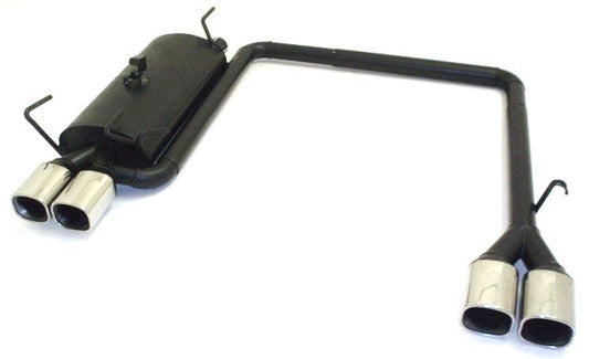 FMS Duplex Sportendschalldämpfer Opel Astra F