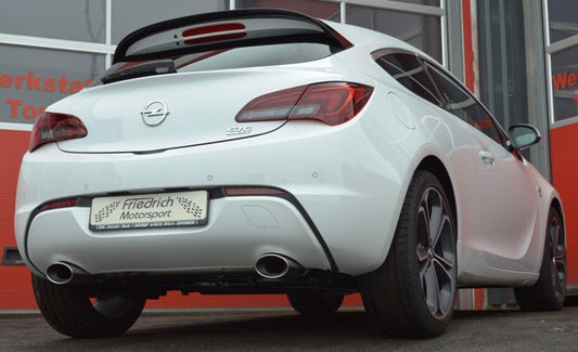 FMS Duplex Sportendschalldämpfer Opel Astra J GTC
