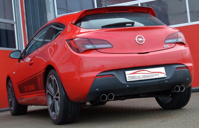 FMS Duplex Sportendschalldämpfer Opel Astra J GTC