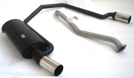 FMS Duplex Sportendschalldämpfer BMW 3er E30