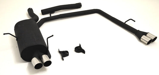FMS Duplex Sportendschalldämpfer BMW 3er E46