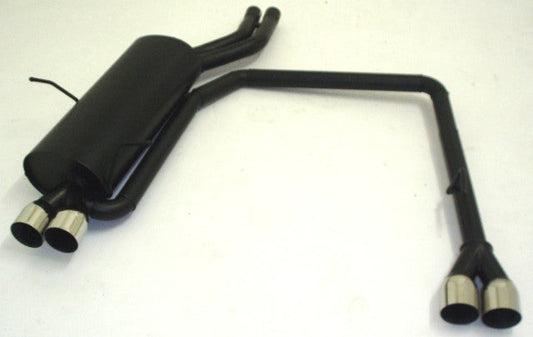 FMS Duplex Sportendschalldämpfer BMW 3er E46
