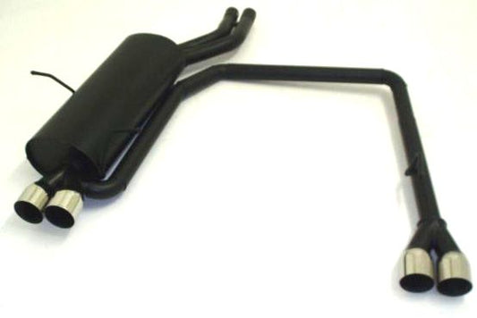 FMS Duplex Sportendschalldämpfer BMW 3er E46