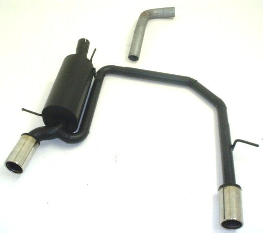 FMS Duplex Sportendschalldämpfer VW Polo 9N / 9N2