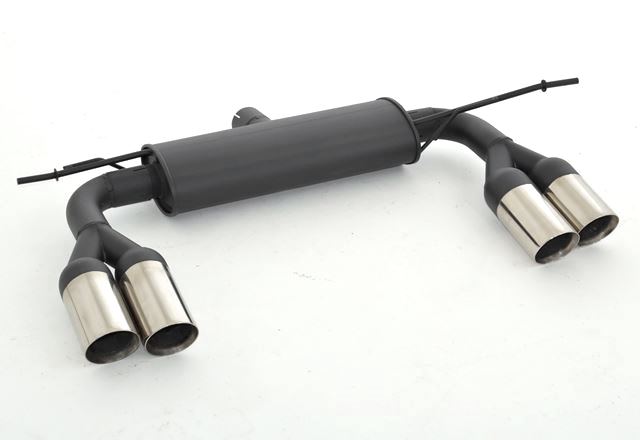 FMS Duplex Sportendschalldämpfer aluminierter Stahl
