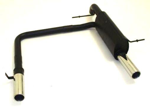FMS Duplex Sportendschalldämpfer Mazda 2 DE/DE1
