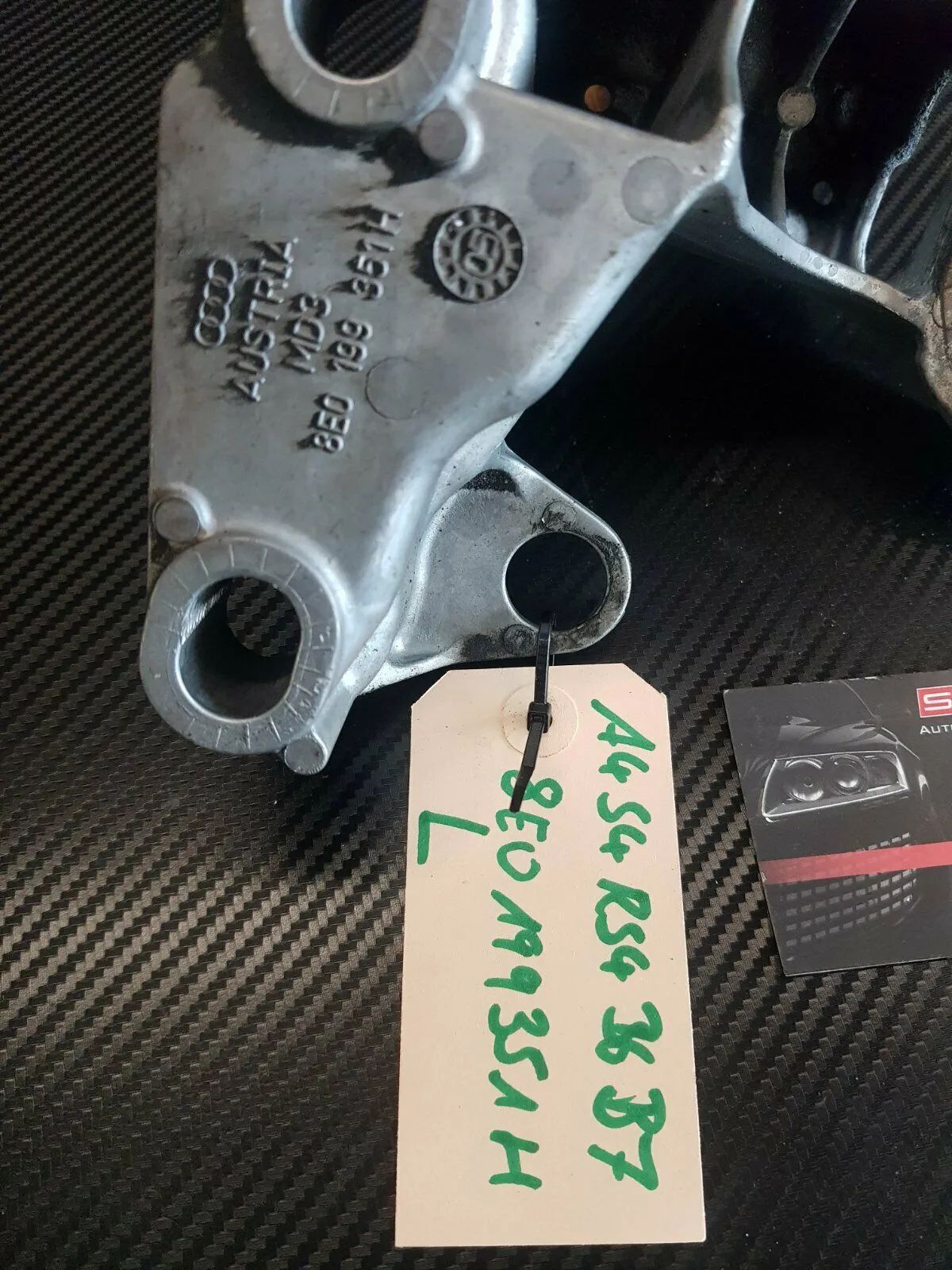 Motorhalter Motorstütze Stabi Halter 8E0199351H Audi A4 S4 B6 B7