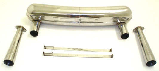 FMS Duplex Sportendschalldämpfer Edelstahl
