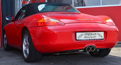 FMS Sportendschalldämpfer mittig Porsche Boxster Typ 986