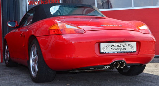 FMS Sportendschalldämpfer mittig Porsche Boxster Typ 986
