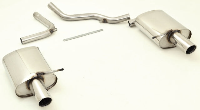 FMS Duplex Sportendschalldämpfer Audi A4 B6 (8E/8H) Frontantrieb
