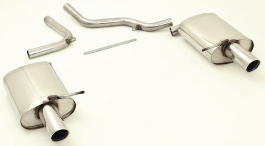 FMS Duplex Sportendschalldämpfer Audi A4 B6 (8E/8H) Frontantrieb