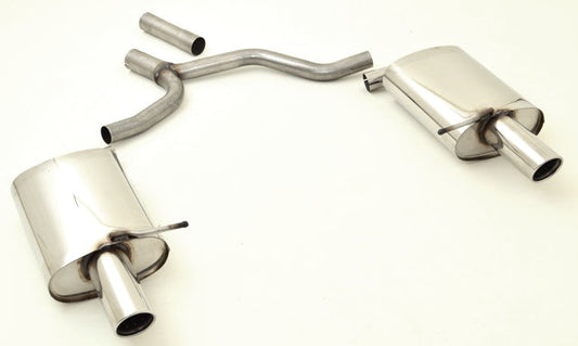 FMS Duplex Sportendschalldämpfer Audi A4 B6 (8E/8H) Frontantrieb