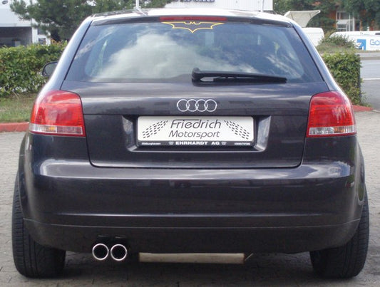 FMS Sportendschalldämpfer Audi A3 8P Frontantrieb