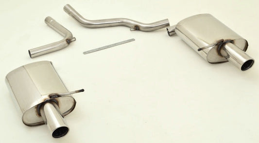FMS Duplex Sportendschalldämpfer Audi A4 B7 (8EC/8ED/8H) Frontantrieb