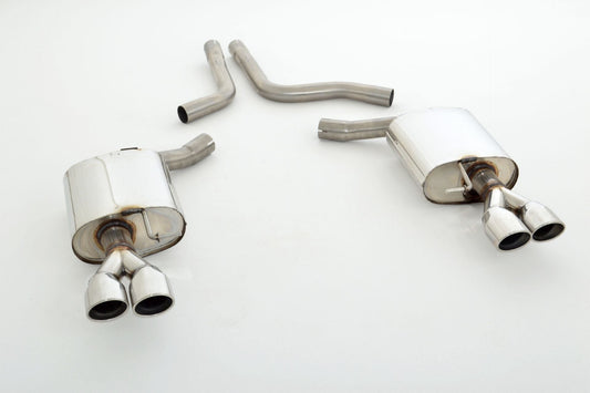 FMS Duplex Sportendschalldämpfer Audi A5 B8 Sportback Frontantrieb und Quattro