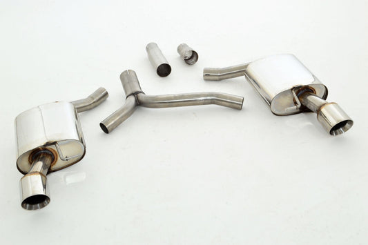 FMS 76mm Duplex-Sportendschalldämpfer Audi A5 B8 Sportback Frontantrieb