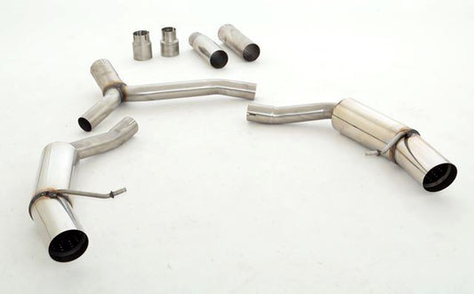 FMS 76mm Duplex-Sportendschalldämpfer Audi A5 B8 Sportback Frontantrieb und Quattro