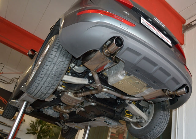 FMS 76mm Duplex-Sportendschalldämpfer Audi Q5 8R Quattro
