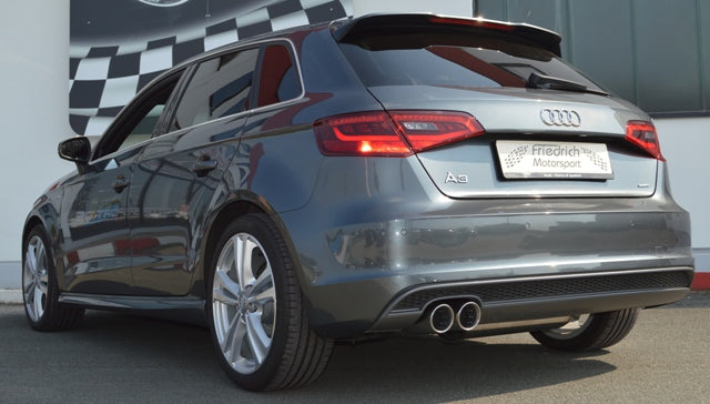 FMS Sportendschalldämpfer Audi A3 8V Sportback Quattro