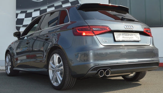 FMS Sportendschalldämpfer Audi A3 8V Sportback Quattro