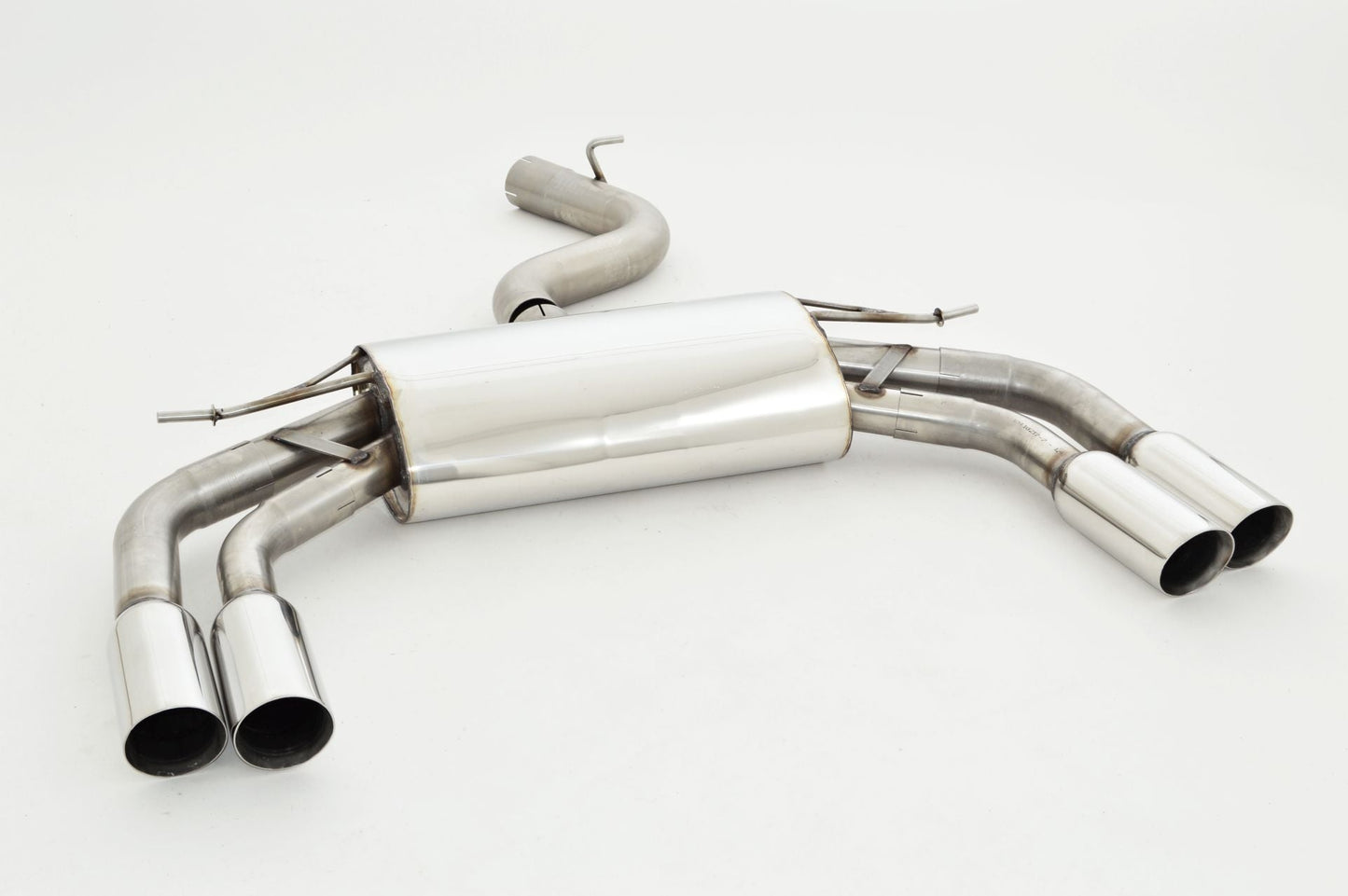 FMS 76mm Duplex-Sportendschalldämpfer Audi S3 8V Sportback Quattro