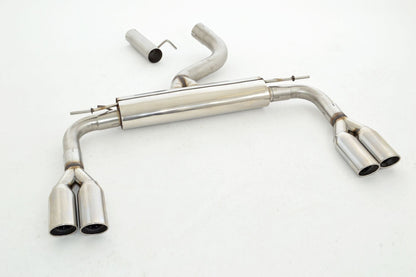 FMS 76mm Duplex-Sportendschalldämpfer Audi A3 8V Cabrio Quattro