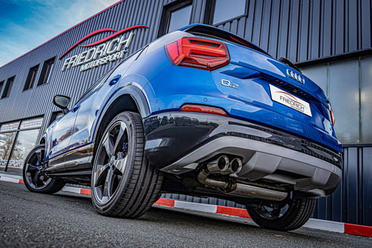 Friedrich Motorsport Sportendschalldämpfer Audi Q2 GA Frontantrieb
