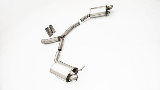 Friedrich Motorsport 76mm Duplex-Sportendschalldämpfer Audi A5 B9 (F5/B8) Coupe und Cabrio