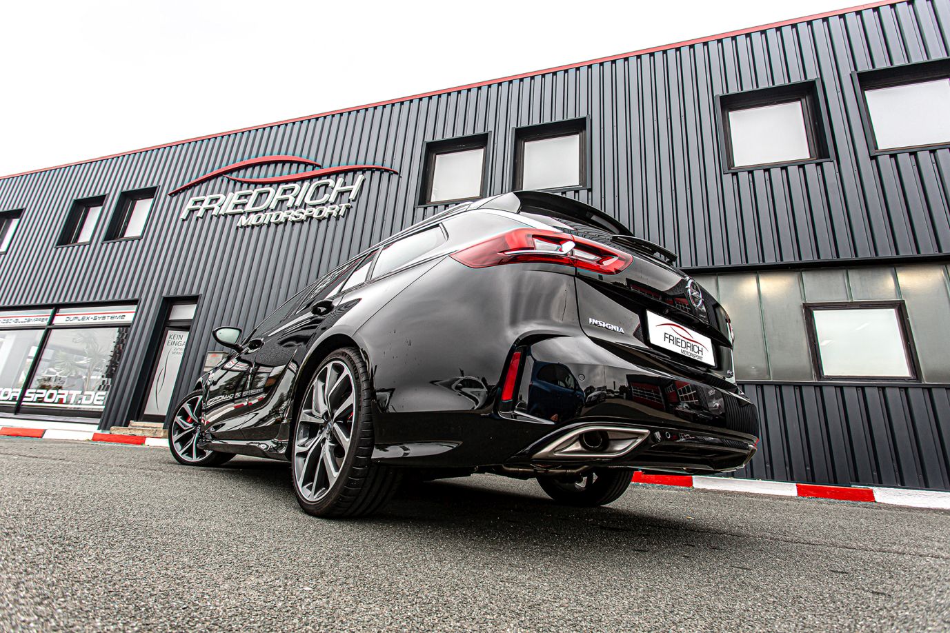 Friedrich Motorsport 76mm Duplex-Endschalldämpfer Opel Insignia Sports Tourer GSI Allrad