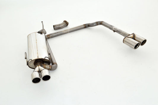 FMS Duplex Sportendschalldämpfer Opel Vectra B i500